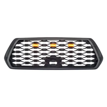 Offroad Front Grille with LED Amber Lights for Tacoma 2016-2021
