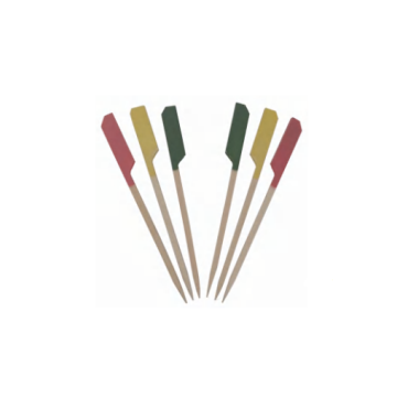 Espeto colorido de bambu Gushi-Gun