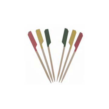 Colored Bamboo Gushi-Gun Skewer