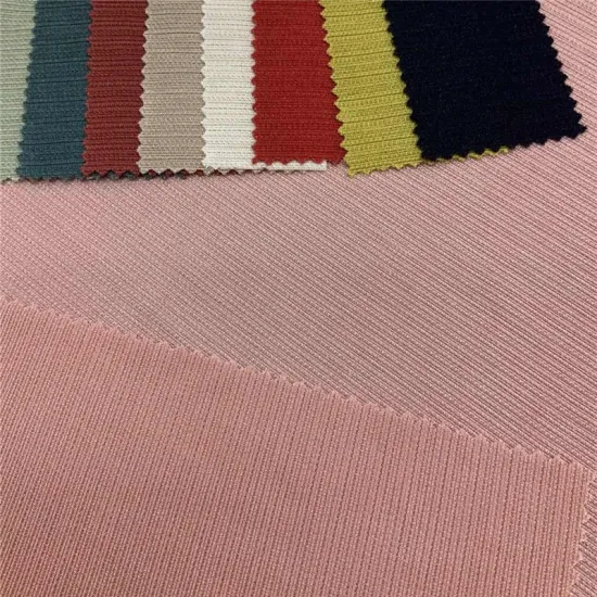 New Lurex Knitting Polyester Stretch Fabric