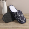 Coton Lightweight Hotel Unisexe Travel Slipper for Men