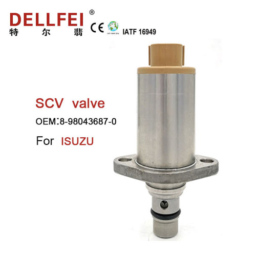 Válvula de controle de sucção SCV para ISUZU 8-98043687-0
