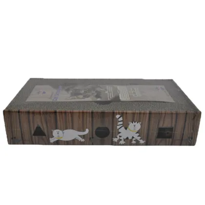Pet products Private label pet products cat toys cardboard /box Cat scratcher cat scrating post