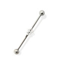 Industrial Straight Barbell mit Spiral Snake