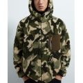 Characteristic Camo Sherpa Fleece Jackets Custom