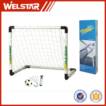 Certificated Soccer Goal Portable for Team Sport Soccer Goal Set with Soccer Ball and Pump