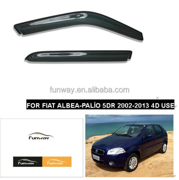 Fiat Albea-Pallo 5dr 2002-2013 Car Door Visor Hood Deflector