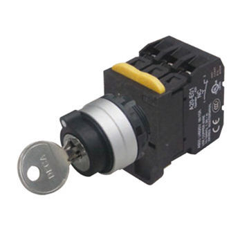 Key selector switches 90/45 degrees -2/3 positions/knob type with maintenance
