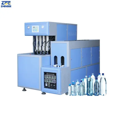 Machine Pet Blowing , Bottle Blowing Mineral Water Bottle Blowing