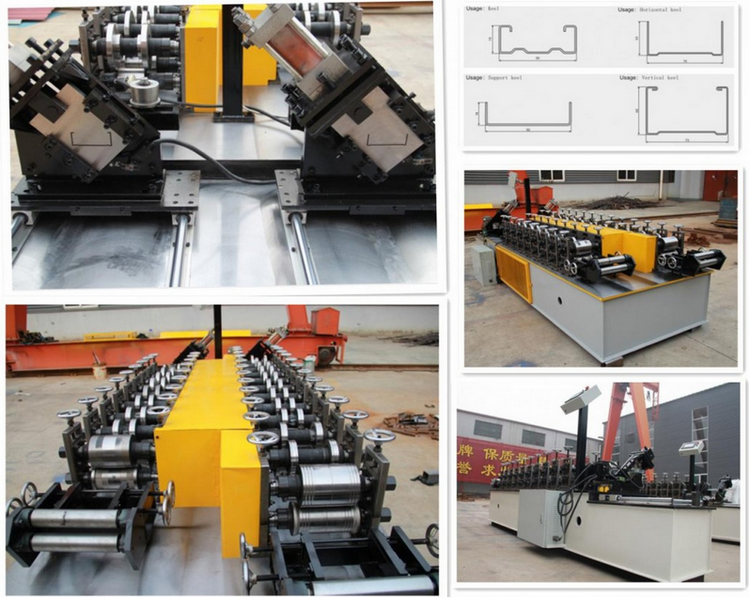 Combined Metal Stud Track Roll Forming Machine