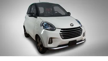 Zhidou White Pure Electric Car