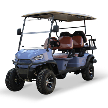 OEM ODM NL-P2040BA+2 mengangkat kereta golf pengangkutan 6-penumpang dengan 48V 5kW AC Motor