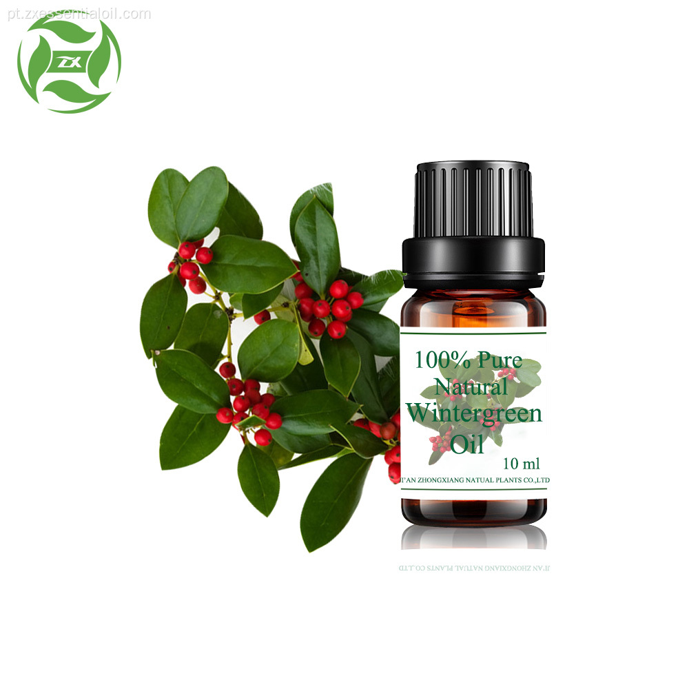 Wholesale aromaterapia óleo natural wintergreen puro