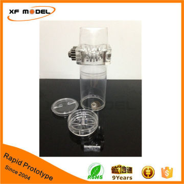 High transparent plastic pmma machining modeling cnc acrylic prototype