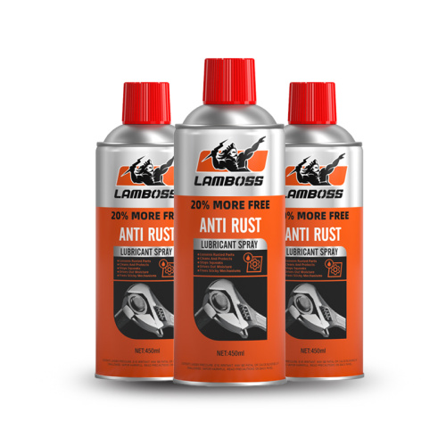 Anti-rust Lubricant Spray To Remove Rust From Metal