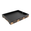 APEX Luxury Hotel Bathroom Accessory Bathtub Tray Black