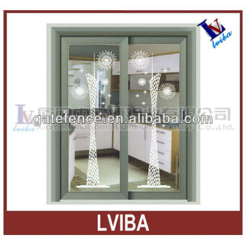 Modern aluminium no rust sliding kitchen door