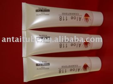 offset printing white color tube packaging