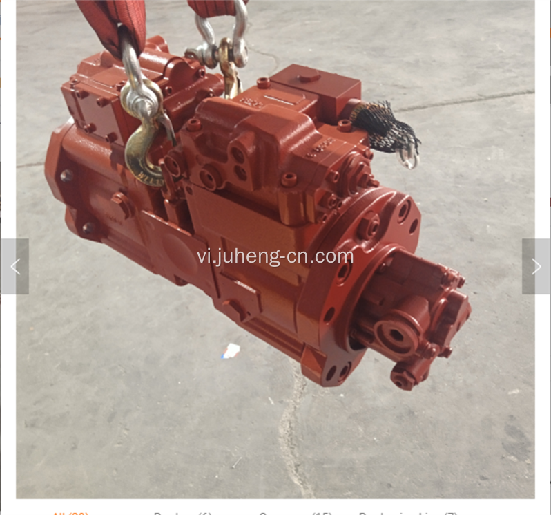 Hyundai R180LC-7 Bơm thủy lực R180-7 31N5-10011 Bơm chính