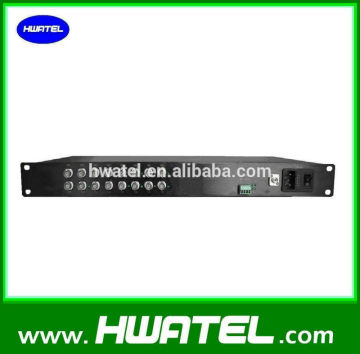 16 Channel fiber optical converter audio video