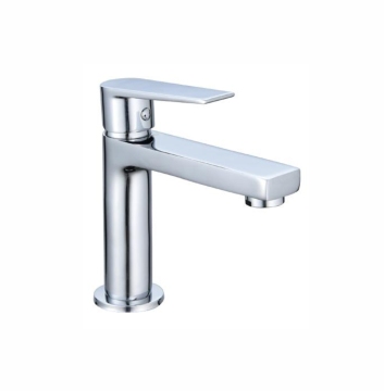 Deck-Mounted Classic Swan Neck Kitchen Faucet with Ceramic Valve Core