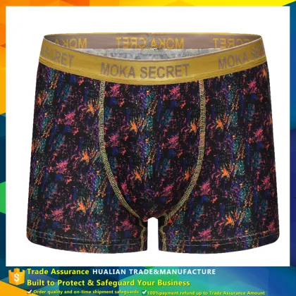 Comfortable Antibacterial custom men boxer briefs