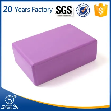 2015 hot yoga block yoga brick, manufacture fitness brick, wholesale cork yoga blocks
