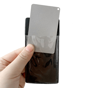 Small Diamond Fishing Hook Sharpener - Double-Sided Credit Card Whetstone for Outdoor
