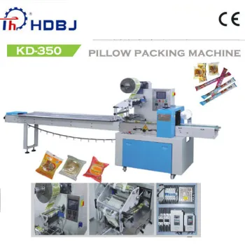 Automatic Packing Machine Small Cookie Flow Wrapper