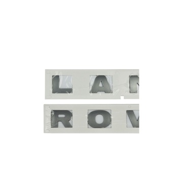 Front Brand Silver Car Letter Stickers for LAND ROVER Freelander 2 LR002213 LR002214