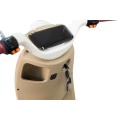 Orange-Accented Electric Scooter for daily life