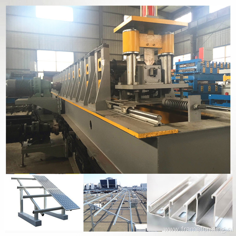 solar pv panel bracket roll forming machine