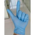 Hot powder free disposable disposable blue nitrile gloves wholesale manufactures non medical safety nitrile gloves