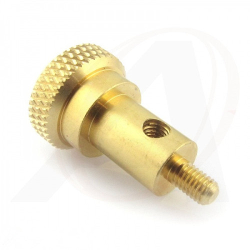 Hight Quality Knurled Mässing Bearbetning Delar