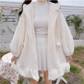 Lamb Fleece Furry Rabbit Sweater Femme