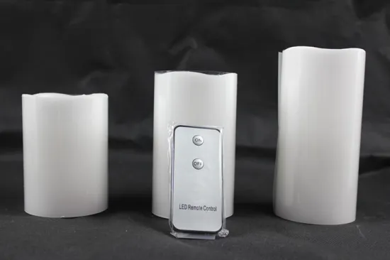 led flameless candle led candles with remote control