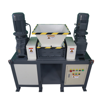Double Shaft Shredder for Tire, Rubber, Plastic, and Metal Scraps Crushing Grinding Cutting Machine
