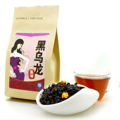 Fruit Flavor Black Oolong Tea Beauty Slimming Tea