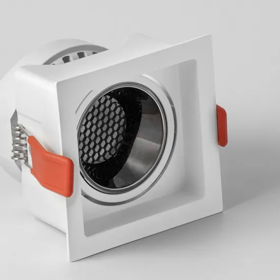 Luxholic CCT Downlight Driver 10W Anti-Glare Embedded Premium Adjustable Tilt Angle Square Recessed Downlight