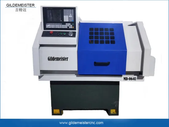 flat bed cnc lathe for metal maching