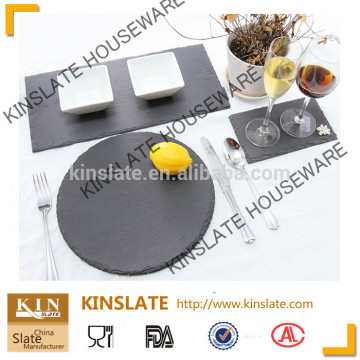 BSCI Audit Passed LFGB Test Passed supermarket promotion slate plate