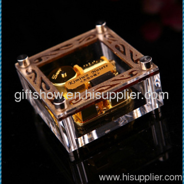 Acrylic Square Music Box 