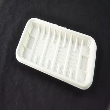 Food Grade Trays Of Differents Colors For Fruits Or Meat Packaging To Protect