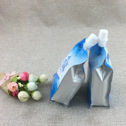 Drinking water nozzle bag juice packaging for beverage
