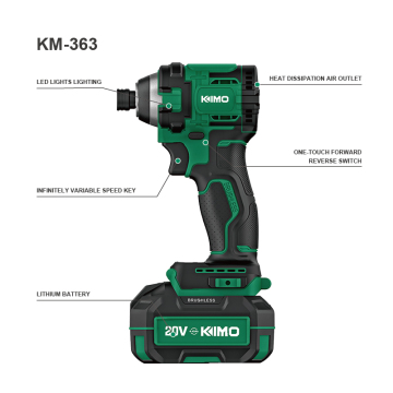 20V Kimo Professional Brushless schroevendraaiergereedschap Set - Zoek de beste goedkope prijs
