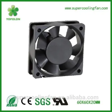 60*60*20mm 12V DC axial fan 24V 6020 dc cooling fan