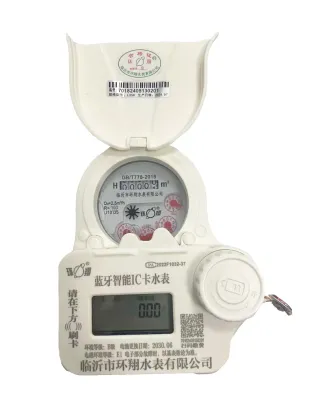 Special area smart IC card water meter