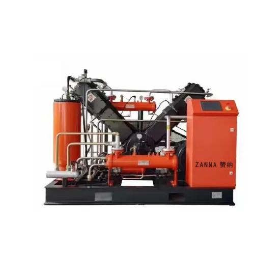 Industrial piston engine supercharger