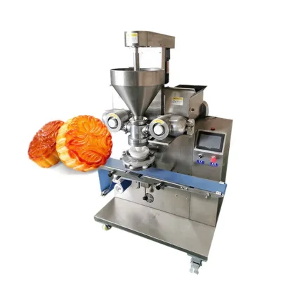 2023 New Moon Cake Production Line: Stuffed Pastry Filling Machine & Mooncake Mold