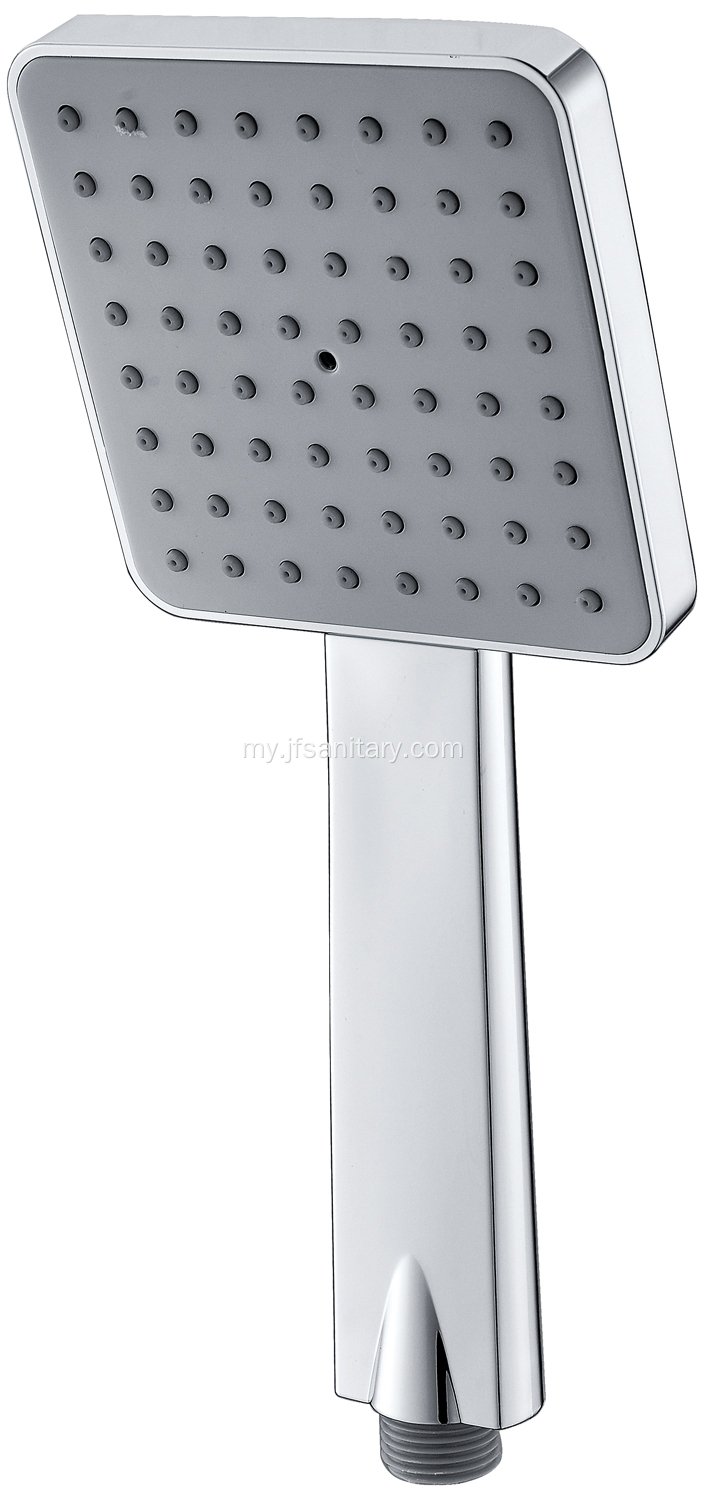 ရေချိုးရန်အတွက် ABS Chrome Plated Square Hand Shower